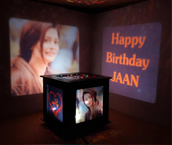 Happy Birthday Shadow Lamp