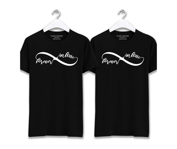 Black Couple T Shirts