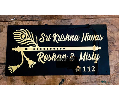 Black Acrylic Home Plate